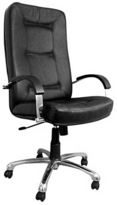 Кресло «Сенатор Хром» на крестовине